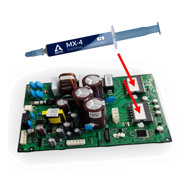 Thermal Paste for AC inverter board 8g