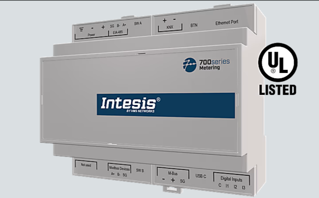 Intesis Serial and IP Converter IN702MEB0200000
