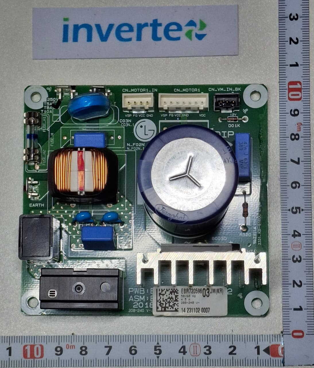 LG Power PCB EBR72059603